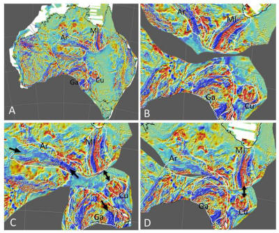 using GPlates to test reconstructions of Australian crustal elements 