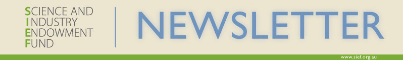 SIEF newsletter banner.